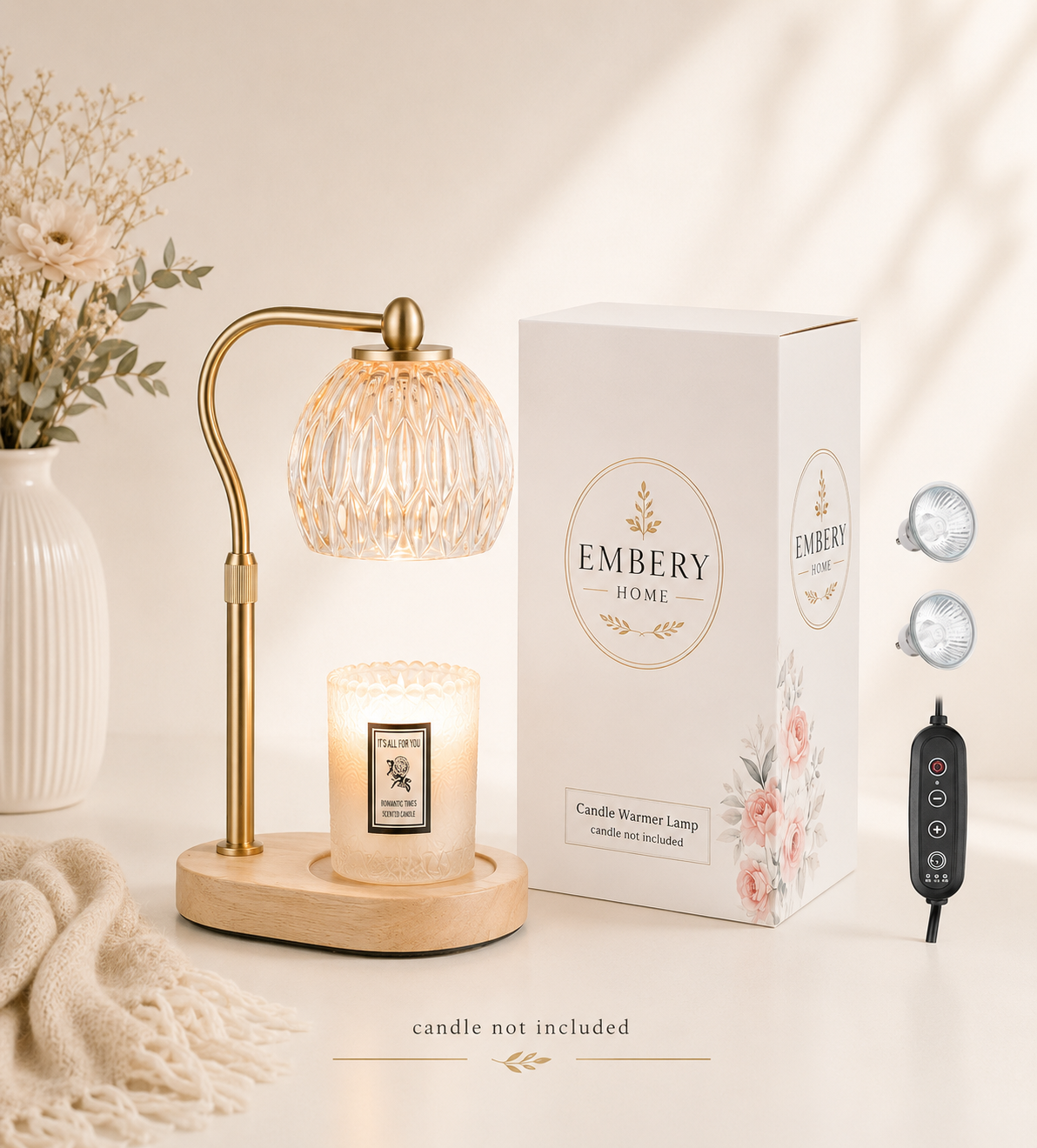 Handmade Candle Warmer Lamp
