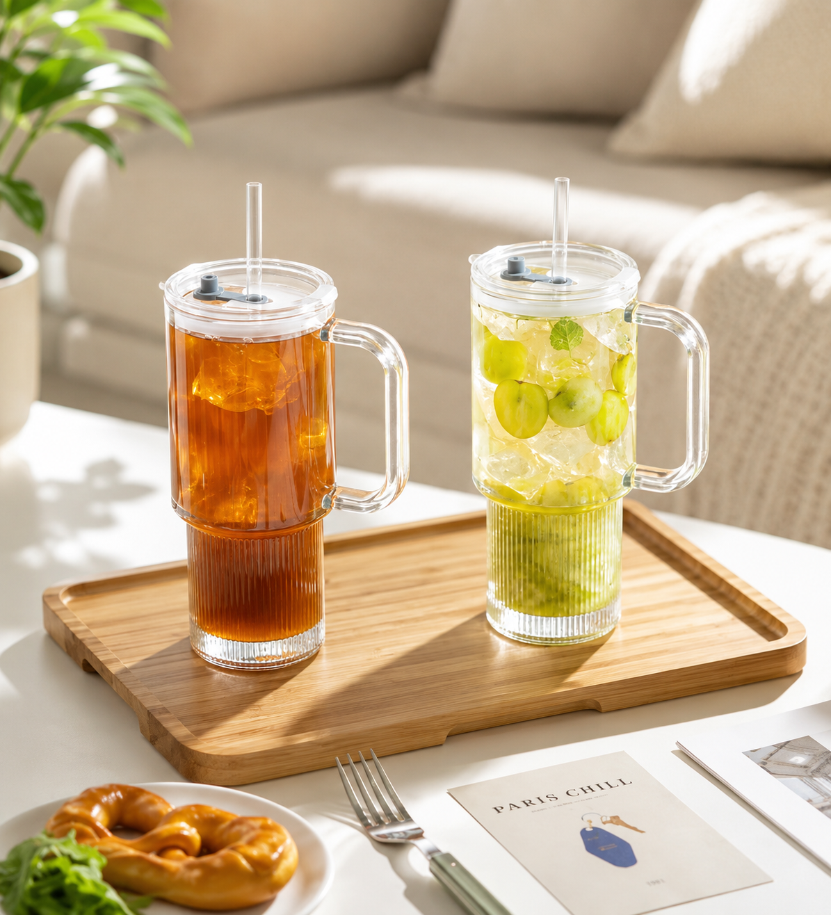 Handmade Glass Tumbler By Embery Home