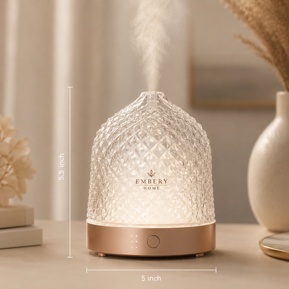 Handmade Glass Essential Oil Diffuser by Embery Home