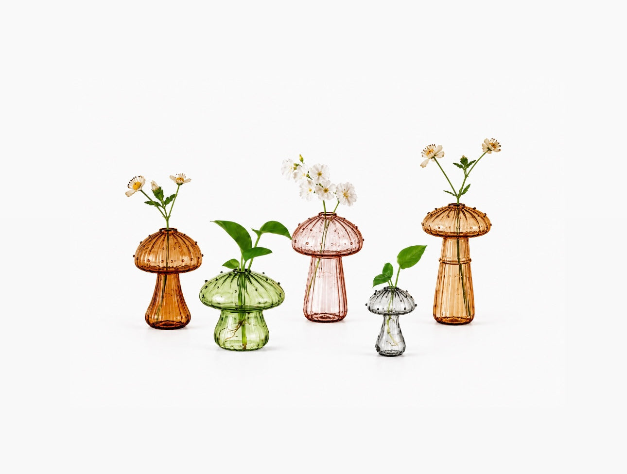 Vintage Mini Mushroom Vases by Embery Home™️