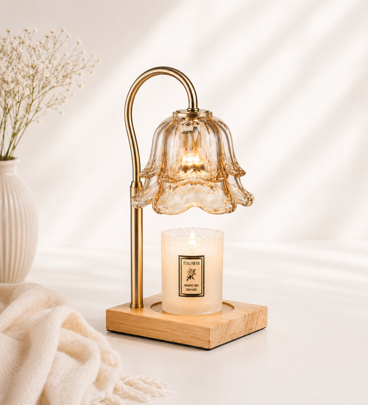 Handmade Candle Warmer Lamp