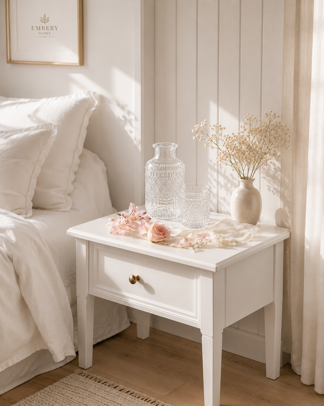 Vintage Bedside Water Carafe