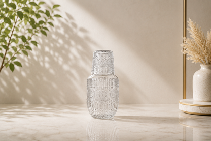 Vintage Bedside Water Carafe