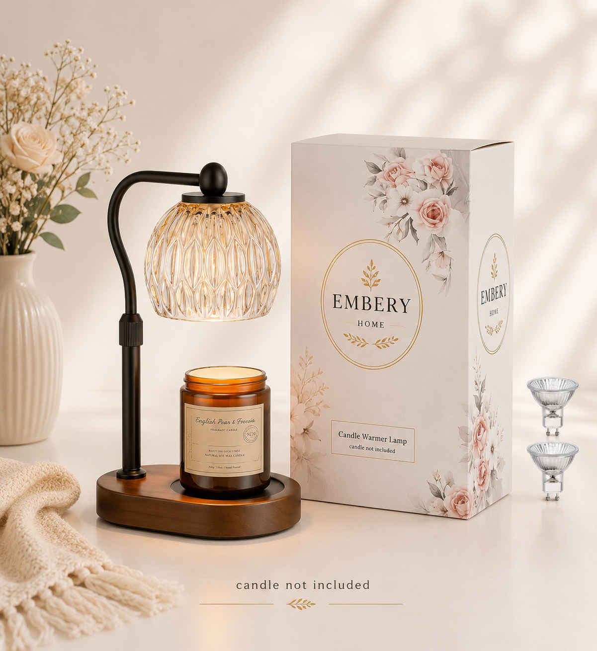 Handmade Candle Warmer Lamp