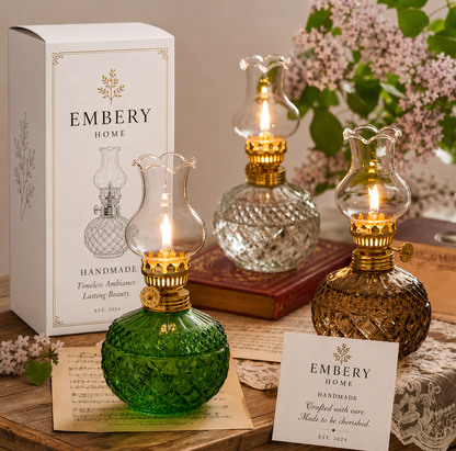 Vintage Oil Lamp by Embery Home™