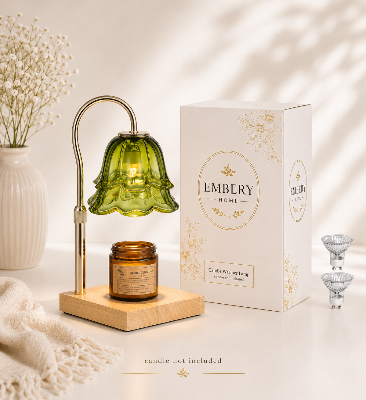 Handmade Candle Warmer Lamp